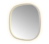 Hotbath &MORE Miroir dans un cadre en aluminium / contour incl. LED direct et indirect. chauffage de miroir. changement de couleur. dimmable. dottless. avec télécommande IX INOX 316 CON60IX