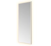 Hotbath &MORE Miroir éclairage LED direct et indirect color changing dimmable avec télécommande Inox 316 SQU380IX