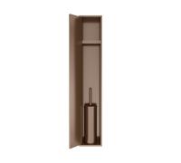 Hotbath &MORE Niches encastrées et Ensemble balai WC - 16x60x13cm - Tuscan bronze PH060BTB