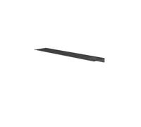 Hotbath &MORE Planchette 60cm incluant rails de fixation 1 découpe pour distributeur de savon ou gobelet PVD noir brossé SH060HMBP