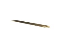 Hotbath &MORE Planchette 80cm incluant rails de fixation 1 découpe pour distributeur de savon ou gobelet Laiton brossé PVD SH080HBBP