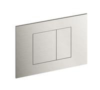 Hotbath &MORE Plaque de commande adaptée à Geberit UP320/UP720/TECE Box 8 GN Nickel brossé BAS320GN