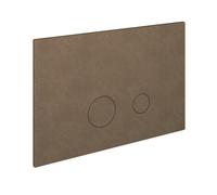 Hotbath &MORE Plaque de déclenchement adaptée au Geberit UP320 Laiton vieilli BAR320AB