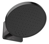 Hotbath &MORE Pomme de douche encastrée - 30cm - ronde - avec boîtier - 2 fonctions - Gunmetal brossé PVD M620BGP