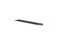 Hotbath &MORE tablette - 60cm - rails de fixation incluses - 1 découpe - pour distributeur de savon ou gobelet - Tuscan bronze SH060HTB