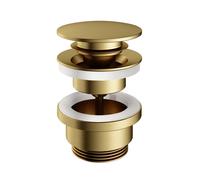 Hotbath Pal Bonde clic clac laiton brossé PVD P710BBP