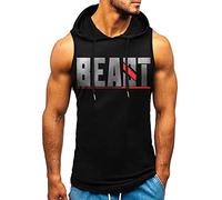 HOTCAT Debardeur Musculation Homme Gym Jogging Bodybuilding Sport Tank Top Fitness Stringer sans Manches T-Shirt