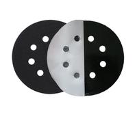 HOTCKB 2 Pièces Disque Adhésif ø 125mm Autocollant Plateau de Poncage 8 Trous Pad Polissage