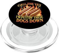 Hotdog Amusant Call The Vet I'm Putting These Dogs Down PopSockets PopGrip pour MagSafe