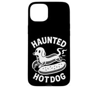 Hotdog hanté Teckel fantôme Weiner Halloween Coque pour iPhone 15 Plus
