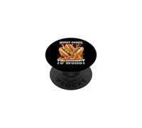 Hotdog Meme Wurst Arrive au Pire Hot Dog rétro Bootleg drôle PopSockets PopGrip Adhésif