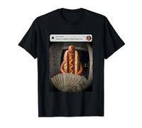 Hotdog Motion Alarme de Porte d'entrée drôle Chien T-Shirt