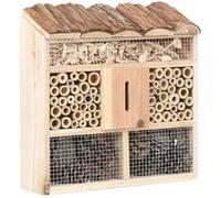 vidaXL Hôtel à insectes 30x10x30 cm Bois de sapin