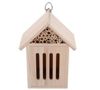 Hôtel à Insectes de Jardin en Bois Décoratif pour Jardin et Cour | Bois, Installation Facile et Entretien Simple, Favorise la Reproduction, pour Garçon et Filles, Biodiversité du Jardin