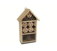 Hôtel à insectes en bois 25x15x9cm