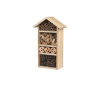 - Hôtel à insectes en bois naturel