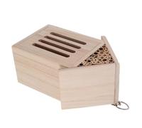 Hôtel à Insectes en Bois pour Jardin et École | Décor Rustique, Installation Suspendue, pour Bêtes à Bon Dieu et Chrysopes, Observation en Extérieur