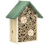 vidaXL Hôtel à insectes 2 pcs 23x14x29 cm Bois de sapin massif