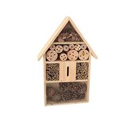 Eifa Hôtel à Insectes XXL 50 cm Naturel/nichoir en Bois pour Abeilles, Papillons, coccinelles et Autres Animaux