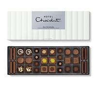 Hotel Chocolat Milk to Caramel Sleekster Lot de 34 boîtes de chocolat au lait et caramel 340 g - Cadeau pour anniversaire, remerciement, félicitations, anniversaire de mariage - Cadeaux pour elle et