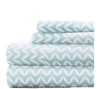 Hotel Collection Linen Market Home Collection 6 Chevron 4 PC. de lit