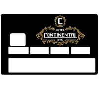 Hotel Continental New York - sticker pour carte bancaire - Différenciez et décorez votre carte bancaire suivant vos envies