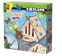 Hôtel de papillons - Jouet éducatif - SES CREATIVE - Construis et décore un hôtel à papillons.