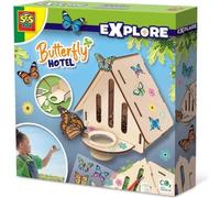 Hôtel de papillons - Jouet éducatif - SES CREATIVE - Construis et décore un hôtel a papillons.