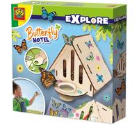 Hôtel de papillons - SES CREATIVE - Explore - Activité nature éducative - Idée cadeau - Age : 6+