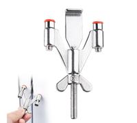 Hotel Door Lock - No-Drill Security Door Stopper Latch, Portable Two-Way Réglable Safety Lock, Heavy-Duty Anti-Theft Doors Stop | Pour Voyage, Chambre, Hôtel, Bedroom, Apartment, Patio, School