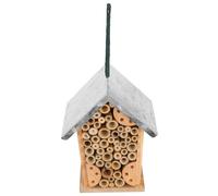 Hôtel en Plein Air Habitat des Abeilles Maison Abeille Maçonne Habitat Suspendu Fourniture D'abeilles Abri d'abeille Ruche D'abeilles Hôtel à Insectes De Jardin Abri D'élevage Bois TINEASUR