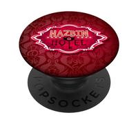 Hôtel Hazbin - Title Pop Socket PopSockets PopGrip Adhésif