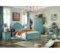 Hôtel Lit double rembourré Américain Bix XXL Bois Lit textile Design noble