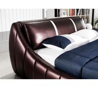 Hôtel moderne Design Lit XXL Lits Luxe Style Double Cuir 140 160 180x200cm