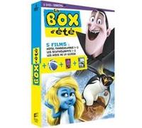 La Box d'été – 5 films : Hôtel Transylvanie 1+2, Les Schtroumpfs 1+2, Les rois de la glisse – DVD