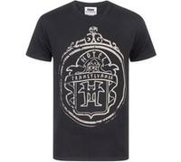 Hôtel Transylvanie - T-shirt logo phosphorescent - Homme (2XL) (Noir) - UTNS5039 Noir G