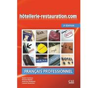 Hotellerie-restauration.com livre de l'élève - Sophie Corbeau - Cle International - broché - Méthode de langue