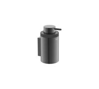 Hotel's round distributeur de savon à fixer au mur avec poussoir graphite brossé - ROCA A817596GM0