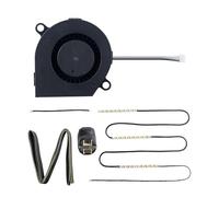 Hotend 5015 Ventilateur de capot avant pour BambuLab X1/X1C/X1E : DC 24 V Dissipation de la chaleur efficace sans balais Double roulement à billes avec bande lumineuse pour refroidir les accessoires