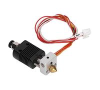 Hotend de extrusora de impresora 3D, kit de hotend de impresora de bloques de aluminio con tubo calefactor de 40 W, boquilla de latón de 0,4 mm para accesorios de impresora 3D