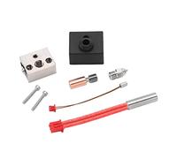 Hotend Imprimante 3D Kit Bloc Chauffant avec Buse en Cuivre Plaqué Bimétallique Haute Température 300°C pour Ender 3 S1 24V 40W
