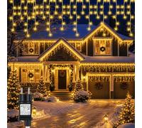 Hoteril 5M 130 LED Guirlande Stalactite Exterieur pour Décoration de Noël