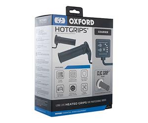 HotGrips® Courier Advanced Poignées chauffantes pour Moto Clic Grip Ready EL695