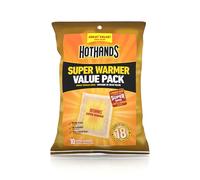 HotHands Lot de 10 chauffe-mains et corps - Chauffe-mains naturels durables et inodores - Jusqu'à 18 heures de chaleur