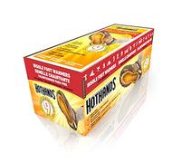 HotHands Lot de 16 Paires de Semelles chauffantes Naturelles et inodores activées par l'air - Jusqu'à 9 Heures de Chaleur - Noir