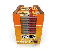 HotHands Lot de 40 Paires de Chauffe-Orteils durables, inodores, activés par l'air, jusqu'à 8 Heures de Chaleur