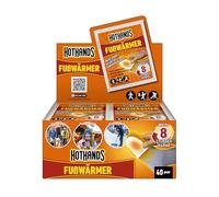 HOTHANDS Lot de 40 paires de chauffe-pieds - Activé par l'air - Réchauffe automatiquement - Utilisation immédiate