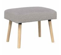 Hothingwell Banc Uni Gris Clair 60 x 40 x 45 cm Boucle