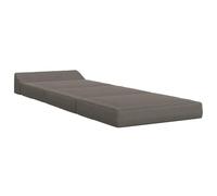 Hothingwell Canapé-lit Pliable Gris Clair 200 x 70 x 10 cm