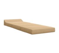 Hothingwell Matelas Canapé-lit Pliable 200x70x10 cm Gris Vert Clair